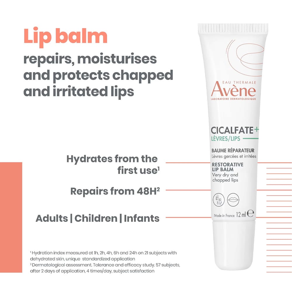 Avene Lip Balm Avene Cicalfate+ Lips Repair Lip Balm