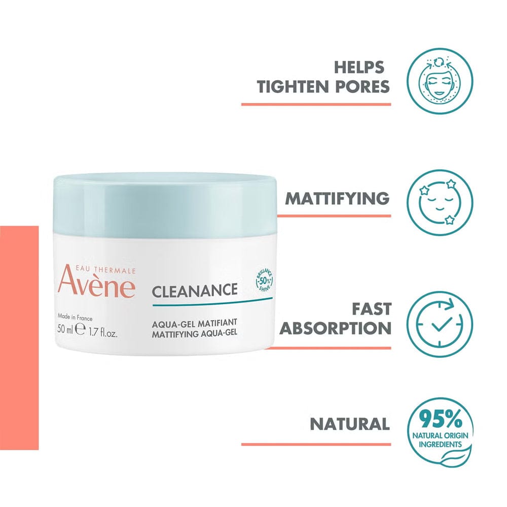 Avene Moisturiser Avene Cleanance Mattifying Aqua-Gel for Oily Skin 50ml