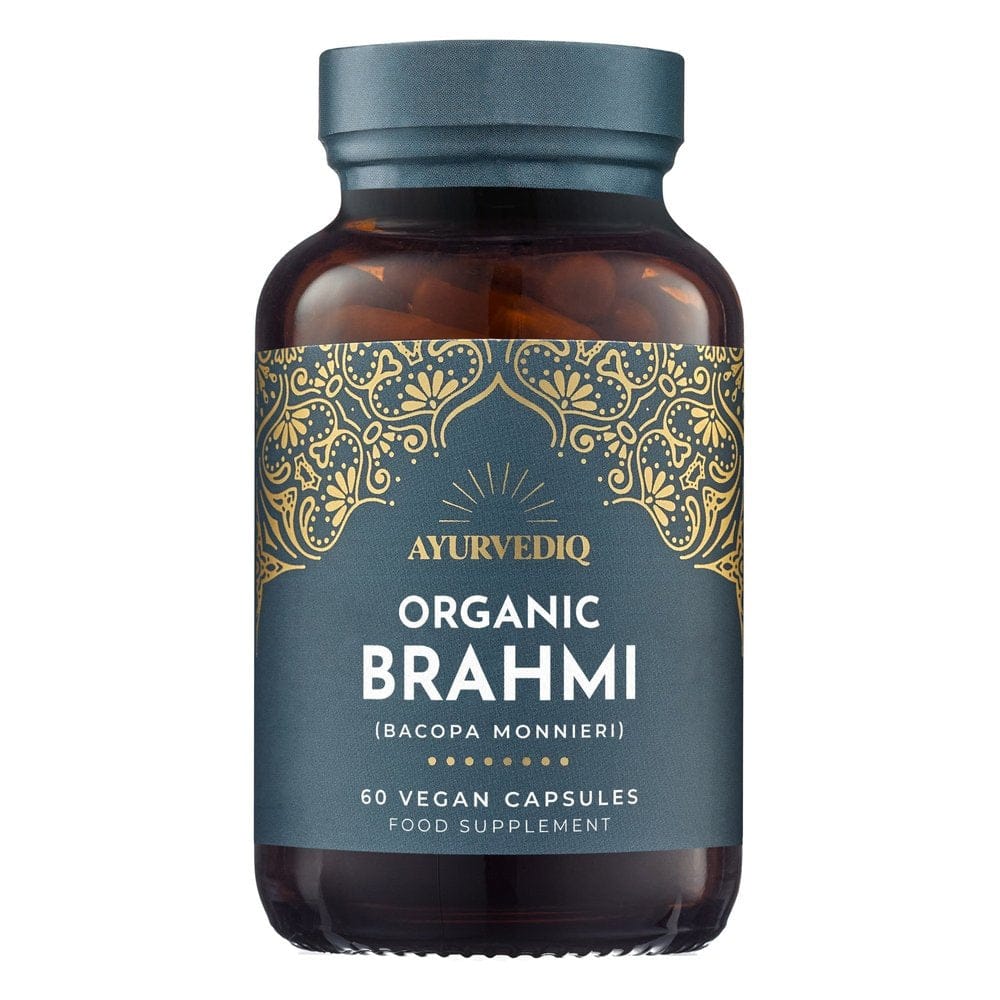 AYURVEDIQ Vitamins & Supplements Ayurvediq Organic Brahmi 60 Capsules