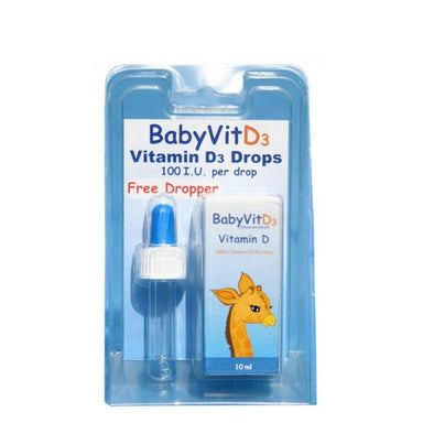 Babyvit Childrens Vitamins BabyVit D3 Pure Vitamin D3 Drops