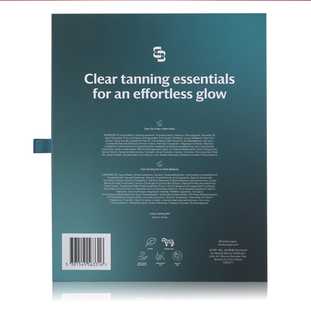 Bare By Vogue Gift set Bare By Vogue Clear Essentials Gift Set