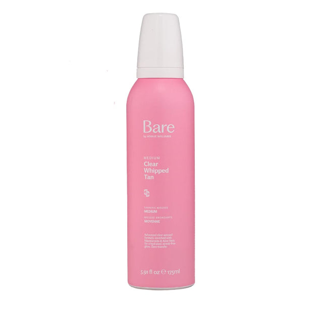 Bare By Vogue Tanning Foam Medium Bare By Vogue Clear Whipped Tan 175ml