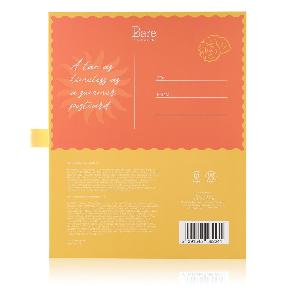 Bare By Vogue Tanning Kit Bare By Vogue Stamped By The Sun Gift Set
