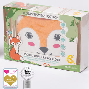 You added <b><u>Being Baby Luxury Hooded Fox Towel & Face Cloth Set</u></b> to your cart.