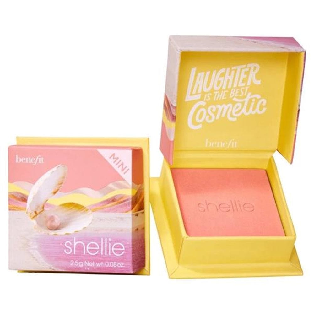 Benefit Blush Powder 2.5g Mini Benefit Shellie Medium Pink Blush Powder