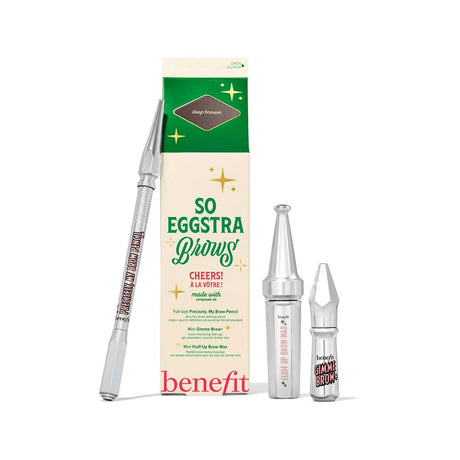 Benefit Beauty Gift Set 4 - Deep Brown Benefit So Eggstra Brows Set