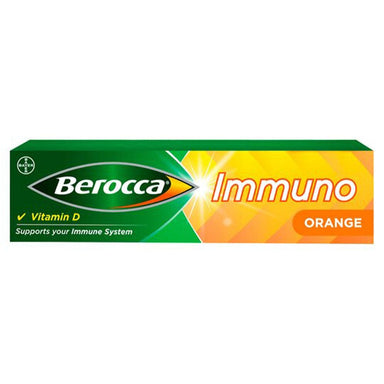 Berocca Vitamins & Supplements Berocca Immuno Effervescent Tablets Orange Flavour
