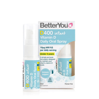 BetterYou Infant Supplement BetterYou D400 Infant Vitamin D Oral Spray
