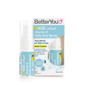You added <b><u>BetterYou D400 Infant Vitamin D Oral Spray</u></b> to your cart.