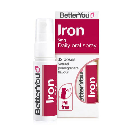 BetterYou Vitamins & Supplements BetterYou Iron 5mg Daily Oral Spray