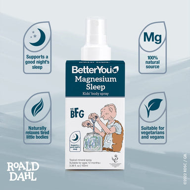 BetterYou Sleep Aid BetterYou Magnesium Sleep Kids Body Spray 100ml