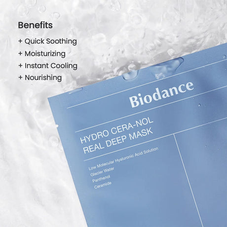 Biodance Sheet Mask Biodance Hydro Cera-nol Real Deep Mask 4 Pack