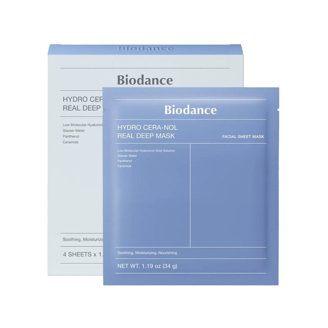 Biodance Sheet Mask Biodance Hydro Cera-nol Real Deep Mask 4 Pack