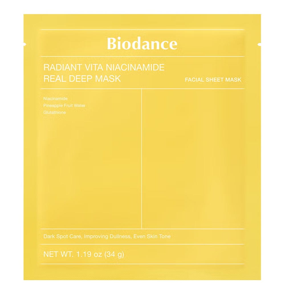 Biodance Sheet Mask Biodance Radiant Vita Niacinamide Real Deep Mask