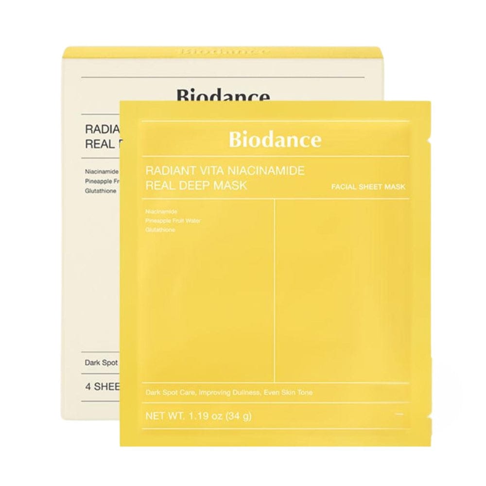 Biodance Sheet Mask Biodance Radiant Vita Niacinamide Real Deep Mask