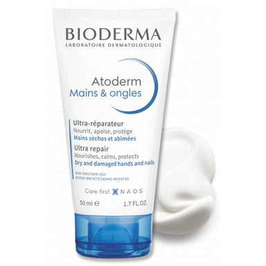 Bioderma Hand Cream Bioderma Atoderm Ultra Repair Hand & Nail Cream 50ml