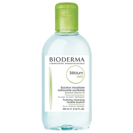 Bioderma Micellar Water 250ml Bioderma Sebium H2O Purifying Cleansing Micellar Water