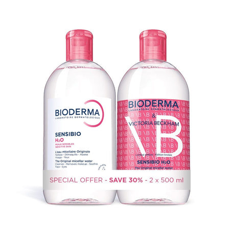 Bioderma Micellar Water Bioderma Sensibio Victoria Beckham Micellar Bundle