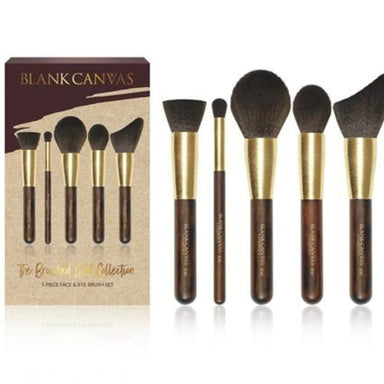 Blank Canvas Brush set Blank Canvas The Brushed Gold Collection 5 Piece Set