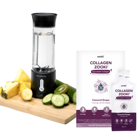 BlendnGo Portable Blender Black / Grape BlendnGo Beauty Smoothie Bundle