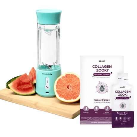 BlendnGo Portable Blender Mint / Grape BlendnGo Beauty Smoothie Bundle