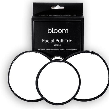 Bloom Cleanser Bloom Facial Puff Trio Meaghers Pharmacy