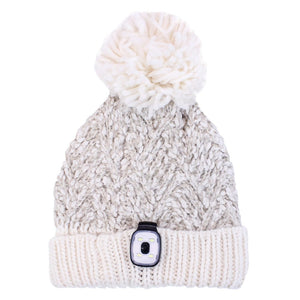You added <b><u>Brandwell Chunky Knit Hat With Removable Led Light</u></b> to your cart.