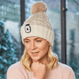 brandwell hat Brandwell Chunky Knit Hat With Removeable LED Light