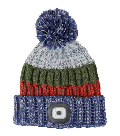 brandwell hat Denim Brandwell Chunky Knit Led Torch Hat