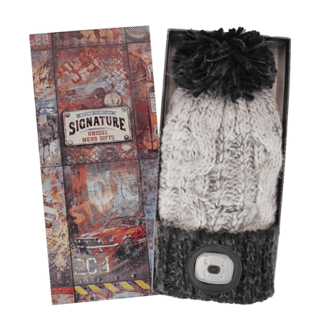 brandwell hat Brandwell Chunky Knit Led Torch Hat