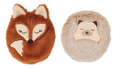 brandwell Gift set Fox & Hedgehog Brandwell Pair Of Plush Click & Heat Animal Handwarmers