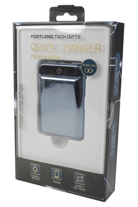 brandwell powerbank Grey Brandwell Quick Charger Travel Powerbank