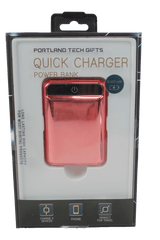 brandwell powerbank Red Brandwell Quick Charger Travel Powerbank