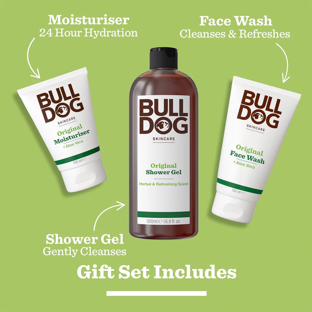 Bulldog Skincare Set Bulldog Original Grooming Kit