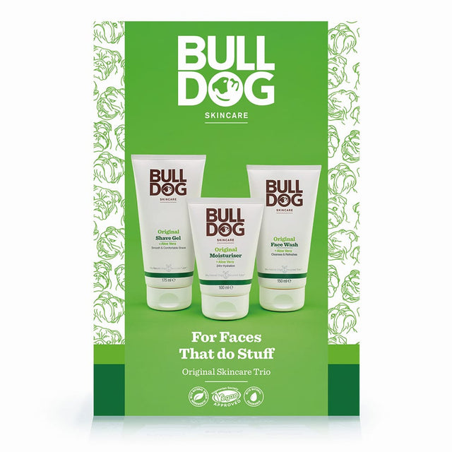 Bulldog Skincare Set Bulldog Skincare Trio Gift Set