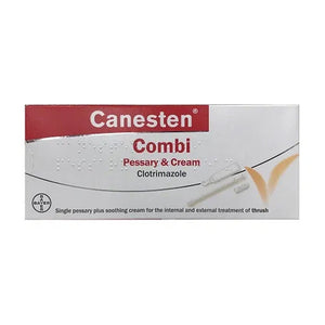 You added <b><u>Canesten Combi Pessary & Cream Clotrimazole</u></b> to your cart.