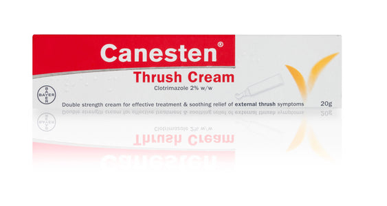You added <b><u>Canesten Thrush Cream - Clotrimazole 2%</u></b> to your cart.