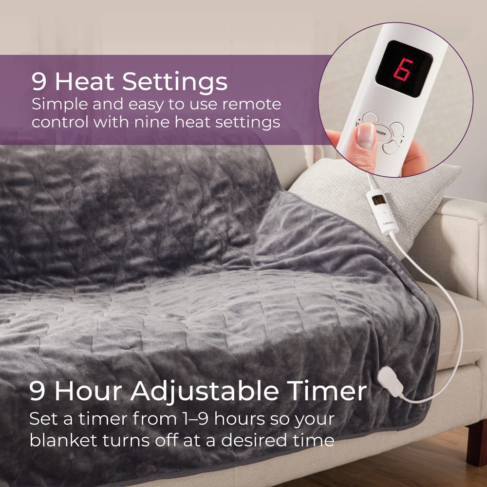 Carmen Heated Blanket Carmen Luxury Heated Throw