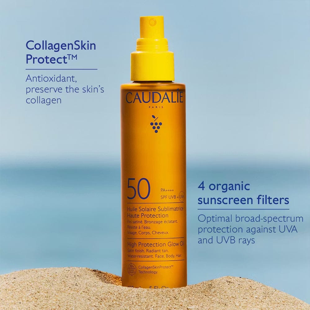 Caudalie Sun Protection Caudalie High Protection Glow Oil SPF50 150ml