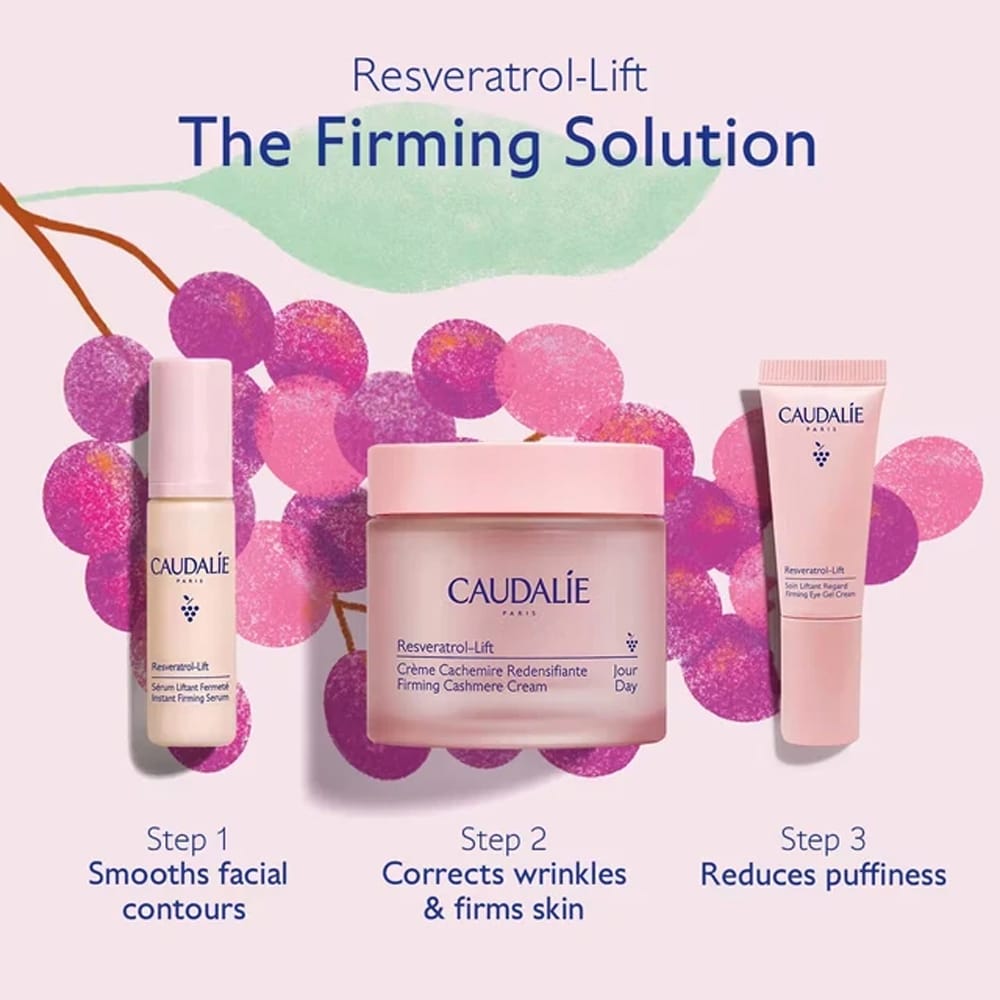 Caudalie skincare set Caudalie Resveratrol-Lift The Firming Solution Gift Set