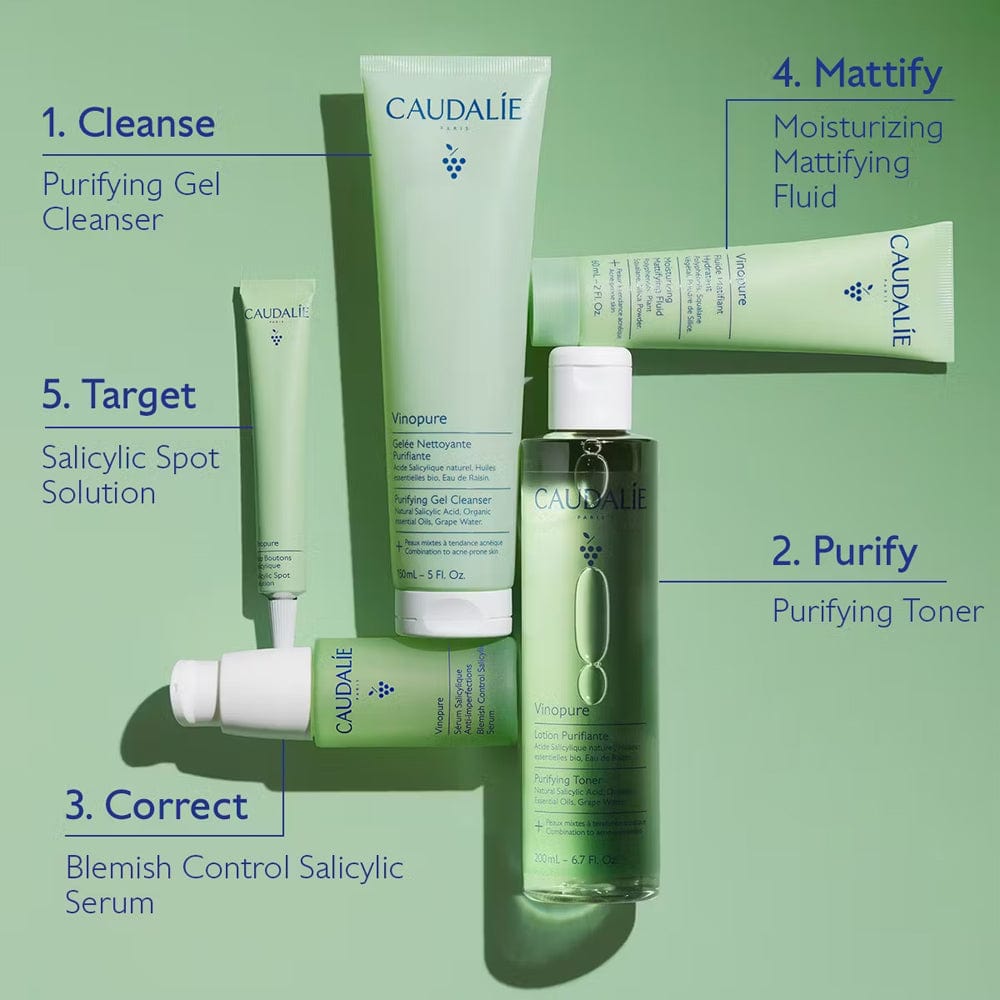 Caudalie Mattifying Fluid Caudalie Vinopure Moisturizing Mattifying Fluid 60ml