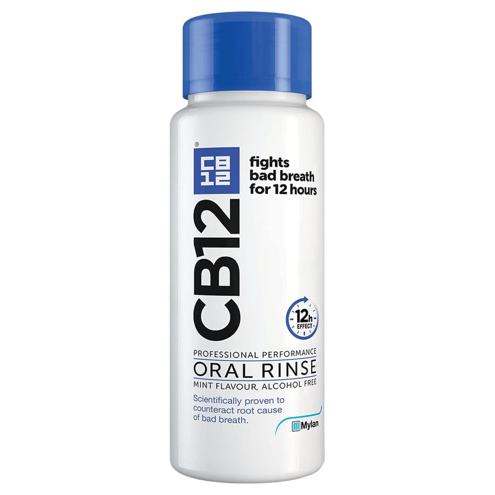 CB12 Mint Menthol Safe Breath Mouthwash (250ml) - Pack of 2
