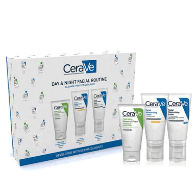 Cerave Skincare Set CeraVe Day & Night Facial Routine Gift Set