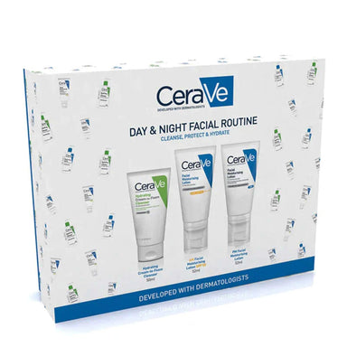 Cerave Skincare Set CeraVe Day & Night Facial Routine Gift Set