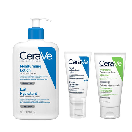 Cerave Skincare CeraVe Evening Hydration Bundle