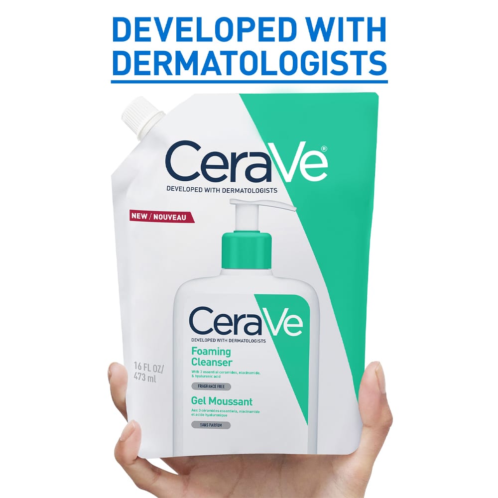 Cerave Cleanser CeraVe Foaming Cleanser Refill 473ml