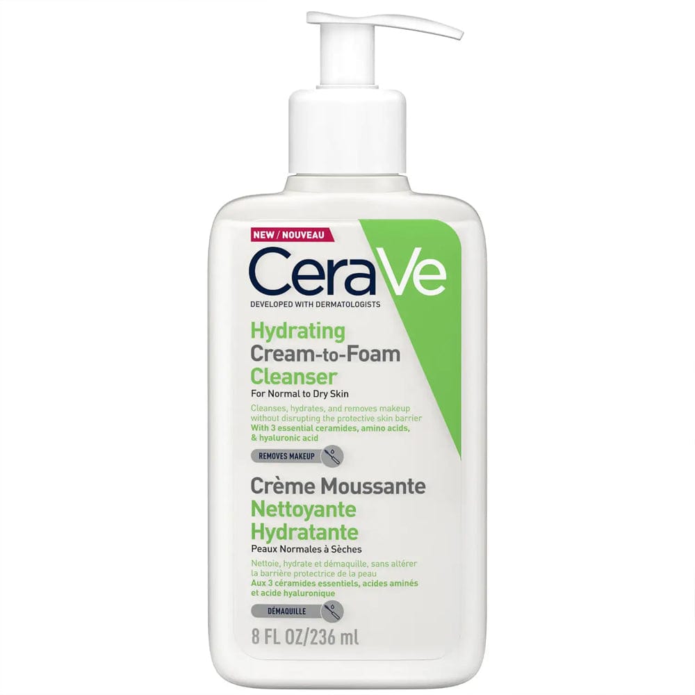 Cerave Cleanser CeraVe Hydrating Cream to Foam Cleanser