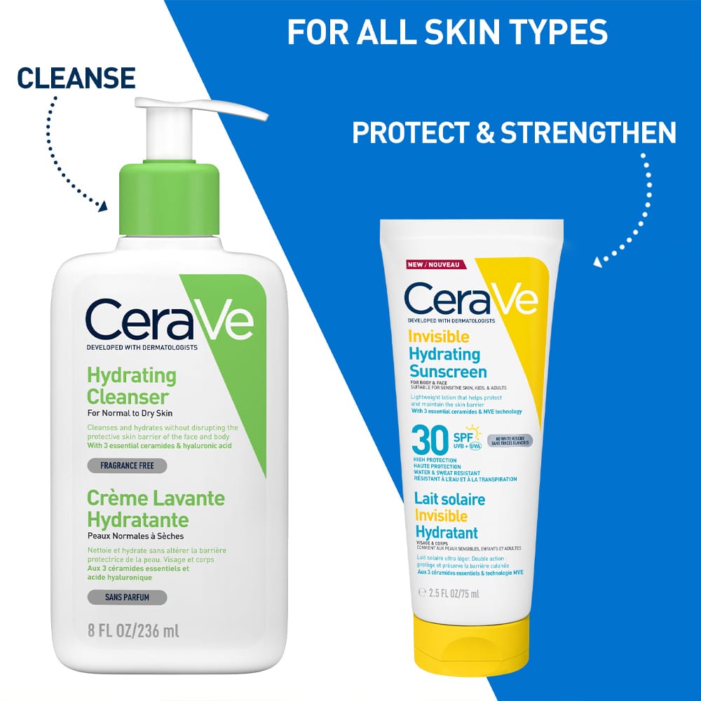 Cerave Sun Protection CeraVe Invisible Hydrating Sunscreen SPF30