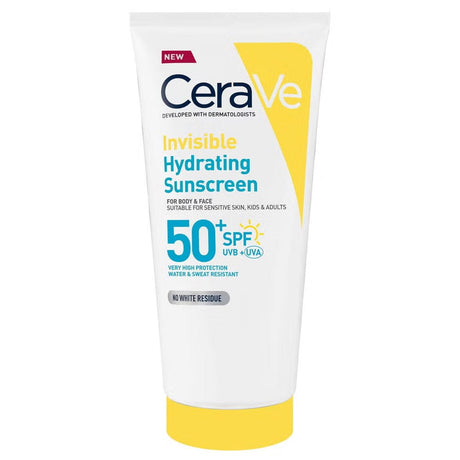 Cerave Sun Protection 177ml CeraVe Invisible Hydrating Sunscreen SPF50+