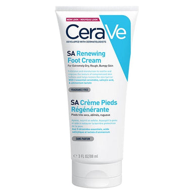 CeraVe SA Renewing Foot Cream 88ml Meaghers Pharmacy